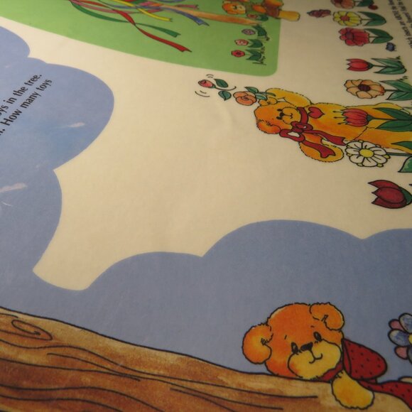 Vintage LUCY RIGGS 1986 Placemat SEE SAW #80269 (professional thick lamination) - Picture 5 of 8